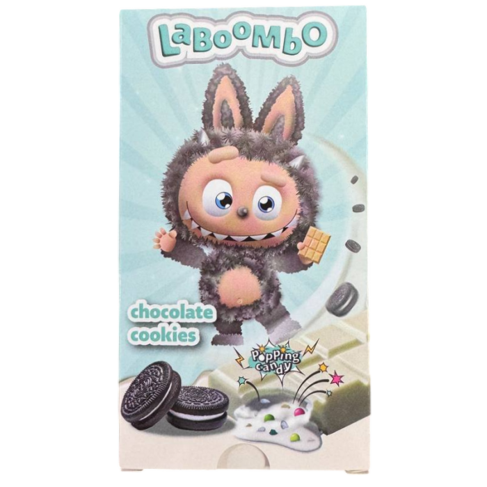 Шоколад Laboombo Chocolate Cookies & Popping Candy, 75 г - 