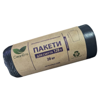 Пакеты для мусора CleanEra, 120 л (20 шт)