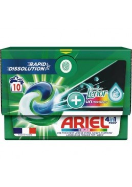 Капсули для прання Ariel 4в1 Color Lenor Unstoppables, 10 шт