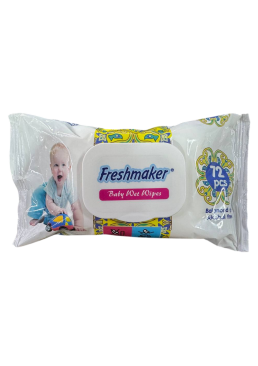 Влажная салфетка Freshmaker с клапаном, 72 шт