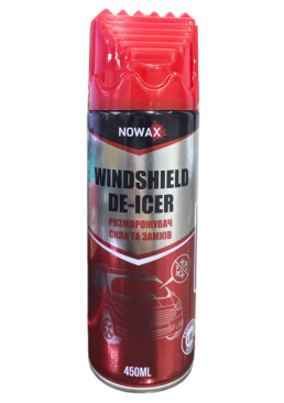Размораживатель стекла и замков NOWAX Windshield De-icer, 450 мл