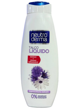 Гель-піна для душу Neutroderma рідкий тальк, 750 мл