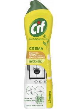 Крем для очищения Cif Clean Boost Актив Лимон, 500 мл
