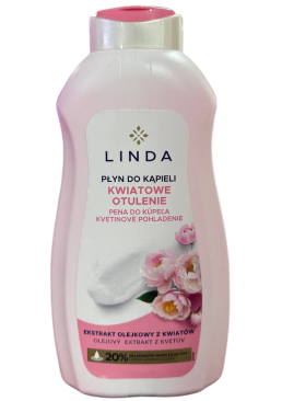 Гель-піна для душу Linda Квіткова Гармонія, 1.3 л