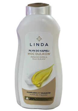Гель-піна для душу Linda Шовковистий догляд, 1.3 л
