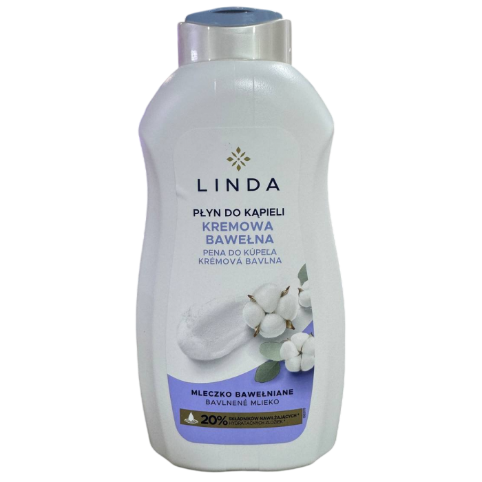 Гель-піна для душу Linda Ніжний крем, 1.3 л - 