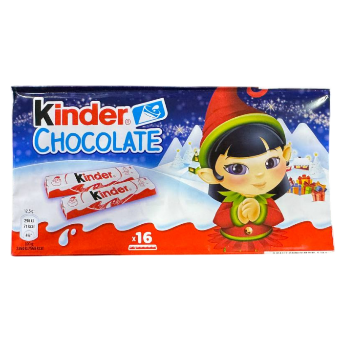 Шоколад Kinder Chocolate, 200 г (16 шт) - 