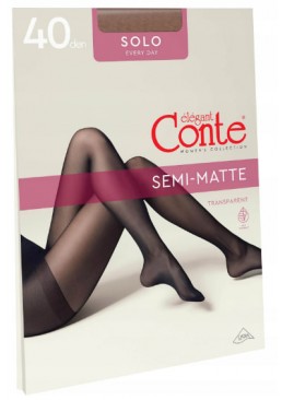 Колготки Conte Solo 40 den Mocca, 5 розмір