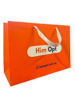 Фирменный пакет HimOpt, 42х30х16 см