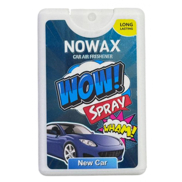 Ароматизатор повітря Nowax WOW Spray New car з розпилювачем, 18 мл - 