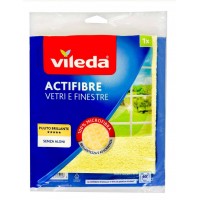 Салфетка из микрофибры Vileda Actifibre для окон, 1 шт