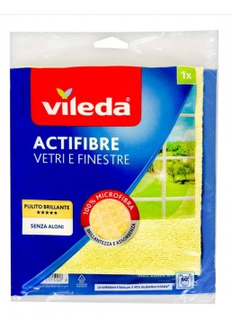 Серветка з мікрофібри Vileda Actifibre для вікон, 1 шт