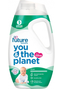 Концентрированный гель для стирки Teo Bebe future laundru с ароматом алоэ, 1.08 (27 стирок)