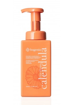 Профессиональный мягкий пенный шампунь для волос Bogenia Calendula Glow BG456, 350 мл