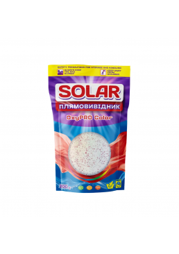 Пятновыводитель SOLAR «OXYPRO COLOR», 200 г