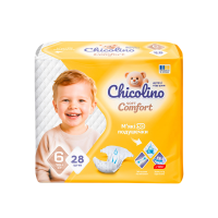 Підгузники Chicolino Soft Comfort 6 (16+ кг), 28 шт