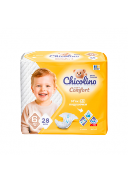 Підгузники Chicolino Soft Comfort 6 (16+ кг), 28 шт