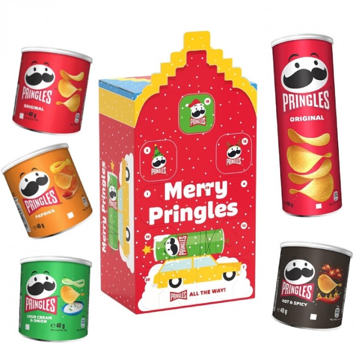Адвент-календарь 2025 Pringles Веселый Принглс, 1085 г - 
