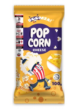 Попкорн Boomza Сыр для микроволновой печи, 100г