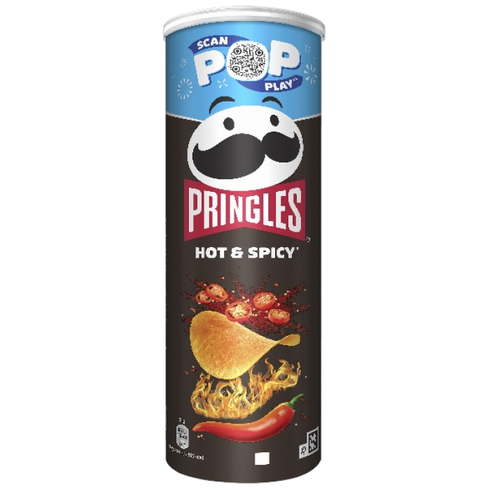 Чипсы Pringles  Hot & Spicy Острые, 165 г - 