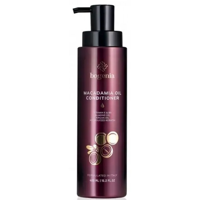 Кондиционер для волос Bogenia Macadamia Oil, 400 мл - 