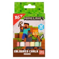 Крейда кольорова «Minecraft», 12 шт