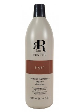 Реструктуризуючий шампунь з маслом аргани та кератином RR Line Argan Star Shampoo, 1 л