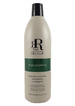 Шампунь для волосся з маслом макадамії і колагеном RR Line Macadamia Star, 1 л