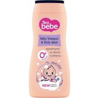 Шампунь і гель для купання для дітей Teo Bebe Lavender з екстрактом лаванди, 200 мл
