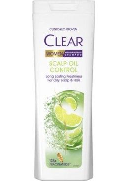 Шампунь для женщин Clear Баланс жирности кожи головы, 360 мл