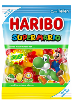 Желейні цукерки Haribo Super Mario, 175 г
