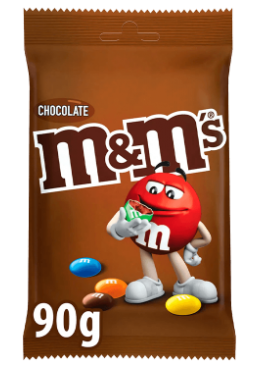 Драже M&M's з молочним шоколадом, 90 г
