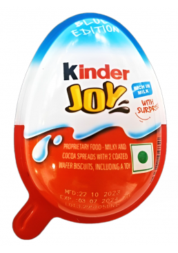 Шоколадное яйцо с сюрпризом Kinder Joy, 20 г