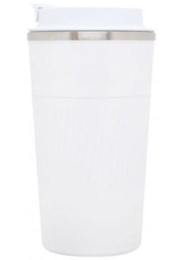 Термокружка вакуумная герметичная BPA FREE, 500 мл (белая)