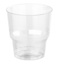Стакан склоподібний прозорий, 200 мл х 25 шт
