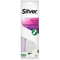 Устілки всесезонні Silver анти-запах з активованим вугіллям, 1 пара