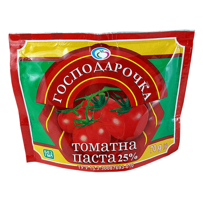 Паста томатна 25% «Господарочка», 70г - 