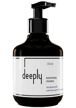 Тонувальний шампунь для блонду Deeply Blond Toning Shampoo, 250 мл