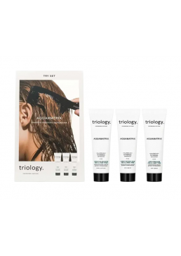 Набір для волосся Triology Aquamatrix: трилогія глибокого зволоження (шампунь + маска + бальзам)