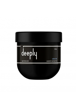 Сахарный скраб для тела deeply Amber Vibe, 250 мл