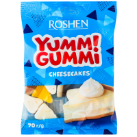 Желейные конфеты Roshen Yummi Gummi Cheesecakes, 70г