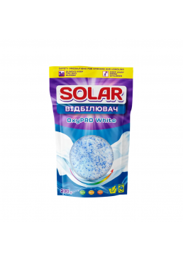 Отбеливатель SOLAR «OXYPRO WHITE», 200 г