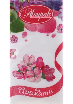Сухие салфетки Alsupak без аромата, 1 упаковка (10 шт.)