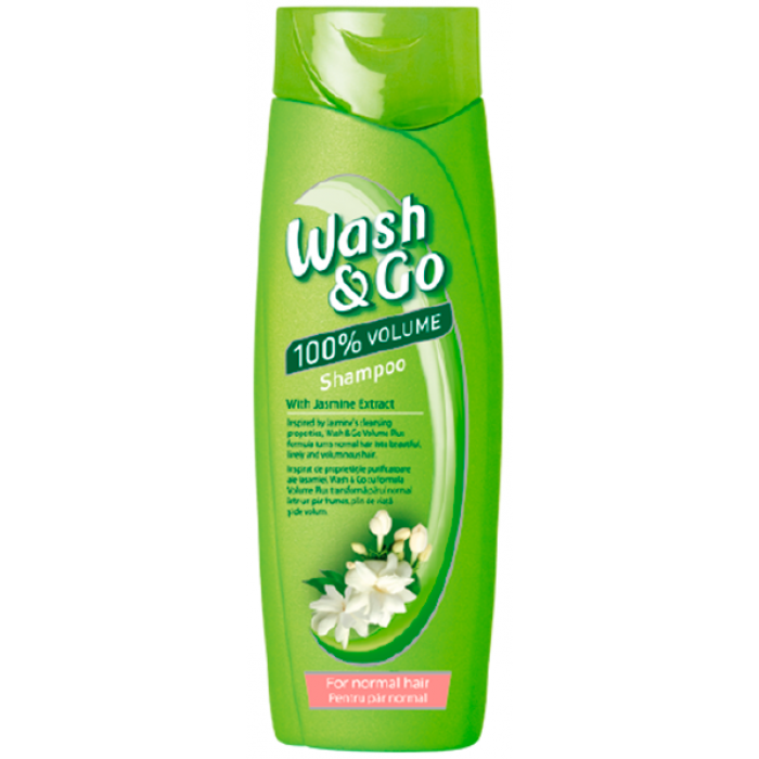 Шампунь для нормальных волос Wash&Go с экстрактом жасмина, 200 мл - 