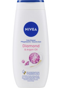 Успокаивающий гель для душа Nivea Diamond & Argan Oil, 250 мл