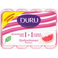 Мыло Duru Soft Sensations Грейпфрут, 4 x 80 г 