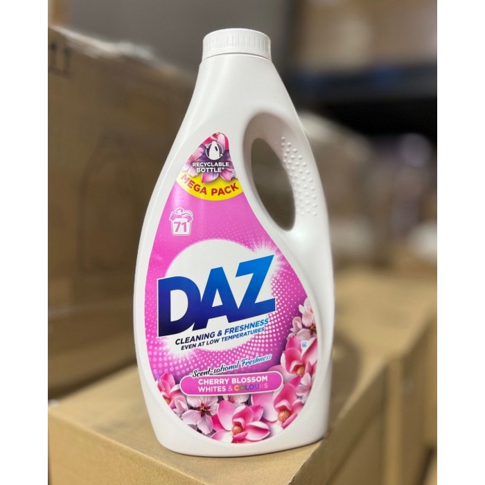 Гель для стирки DAZ для белого и цветного белья с ароматом вишни, 2.343 мл (71 стирка) - 