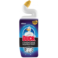 Чистящее средство для унитаза Duck Супер сила Видимый эффект, 500 мл