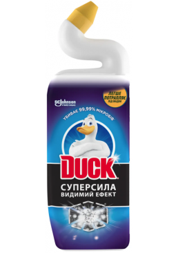 Чистящее средство для унитаза Duck Супер сила Видимый эффект, 500 мл
