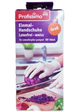 Перчатки нитриловые Profissimo Denkmit L, 30 пар